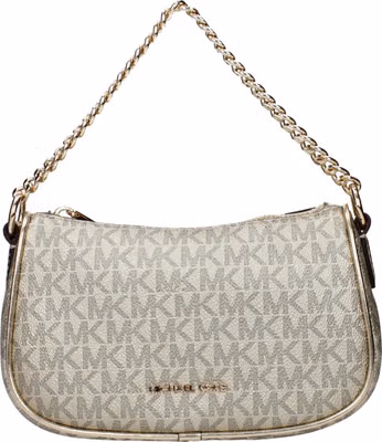 Gold Fabric Handbag