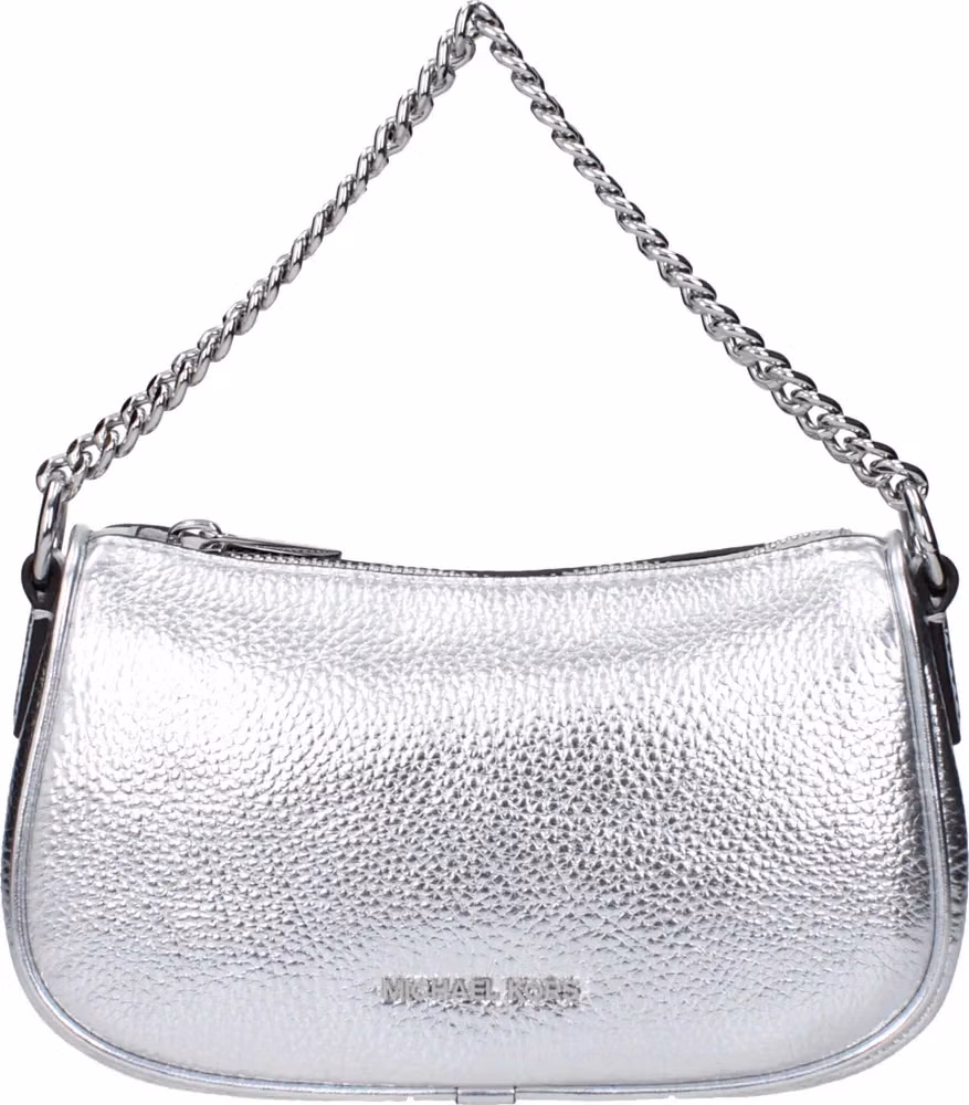Michael Kors Gray Leather Handbag