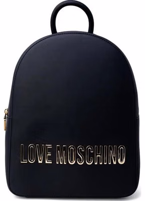 Black Polyethylene Backpack