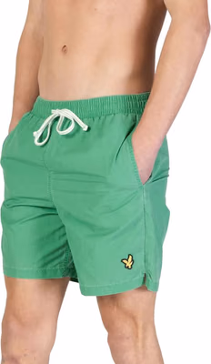 Bicolor Nylon Swim Shorts