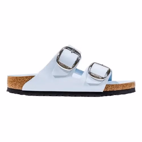 Birkenstock Blue Artificial Leather Slippers