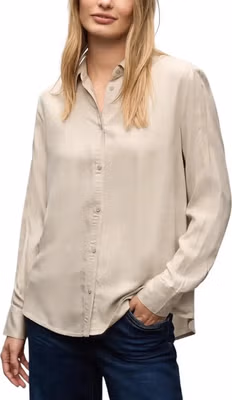 Beige Viscose Blouse