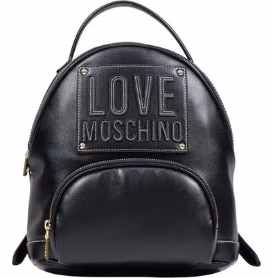 Black Polyethylene Backpack