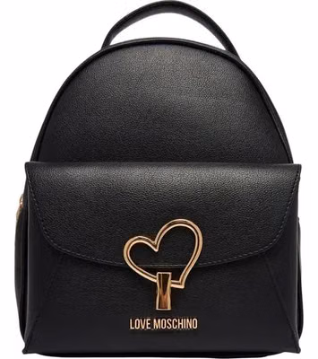 Black Polyethylene Backpack