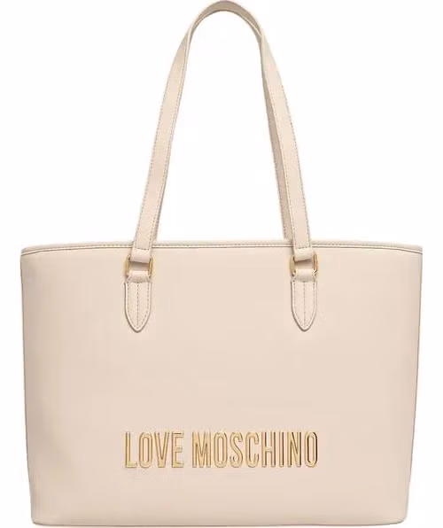 Love Moschino Beige Polyethylene Handbag