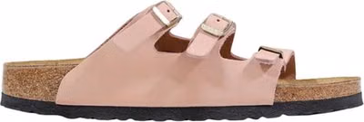 Multicolor Leather Flat Sandals