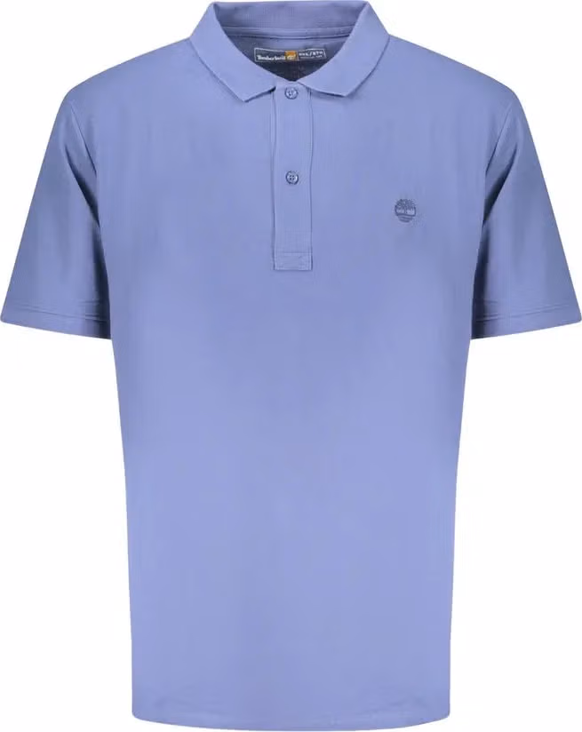 Timberland Blue Cotton Men Polo