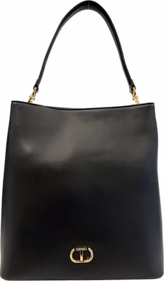 Black PU Women Shoulder Bag