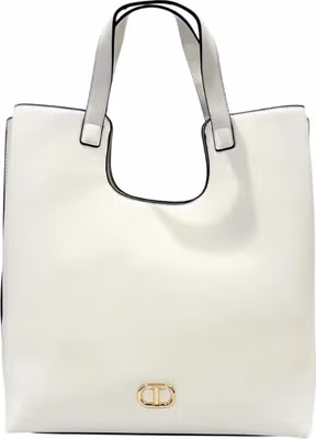 White PU Women Handbag