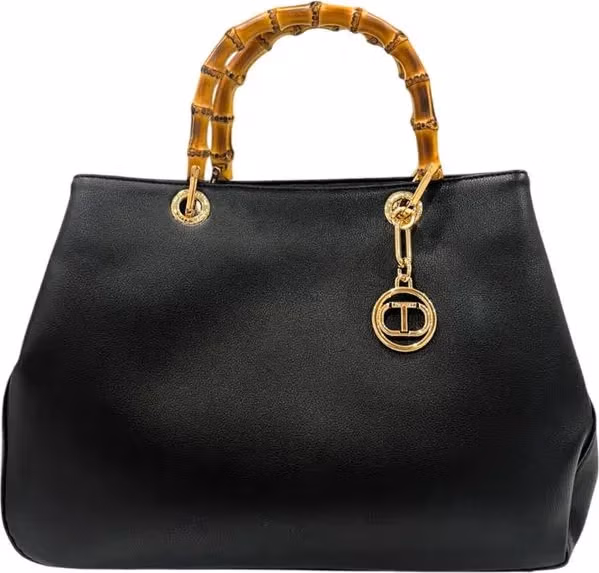 Twinset Black PU Women Handbag