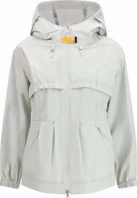 White Polyamide Shell Jacket