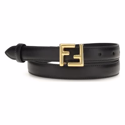 Black Calf Leather Bos Taurus Regular Belt