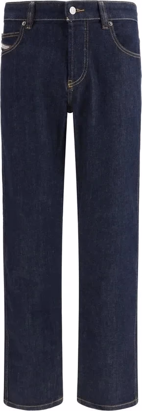 Diesel Black Cotton Slim Fit Jeans