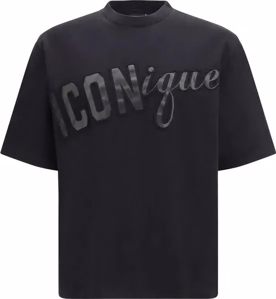 Dsquared² Black Cotton T-Shirt
