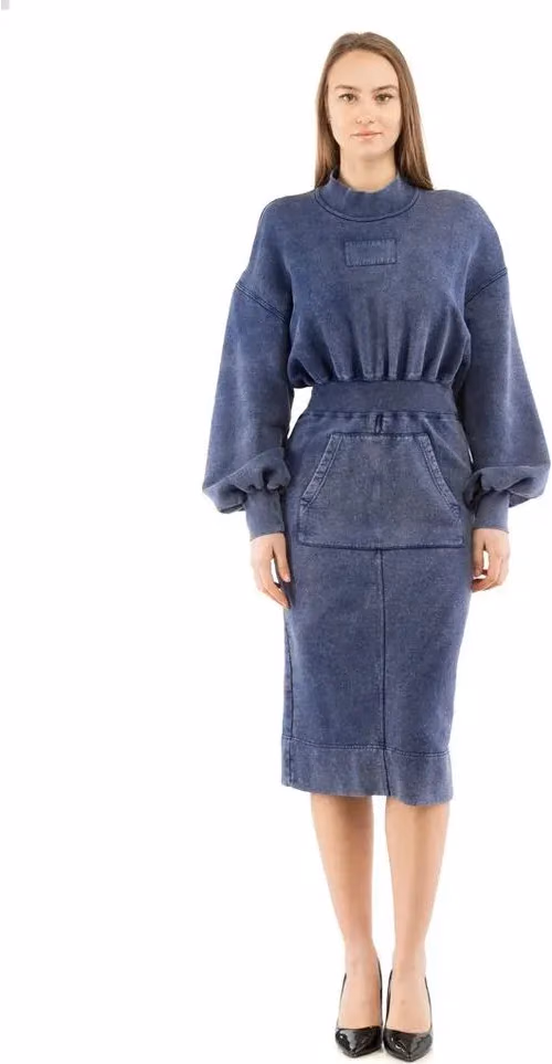 Moschino Multicolor Cotton Casual Dress