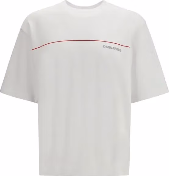 Dsquared² White Cotton T-Shirt