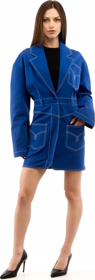 Moschino Multicolor Cotton Casual Dress