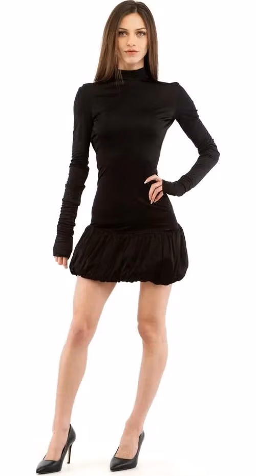 Moschino Black Viscose Casual Dress