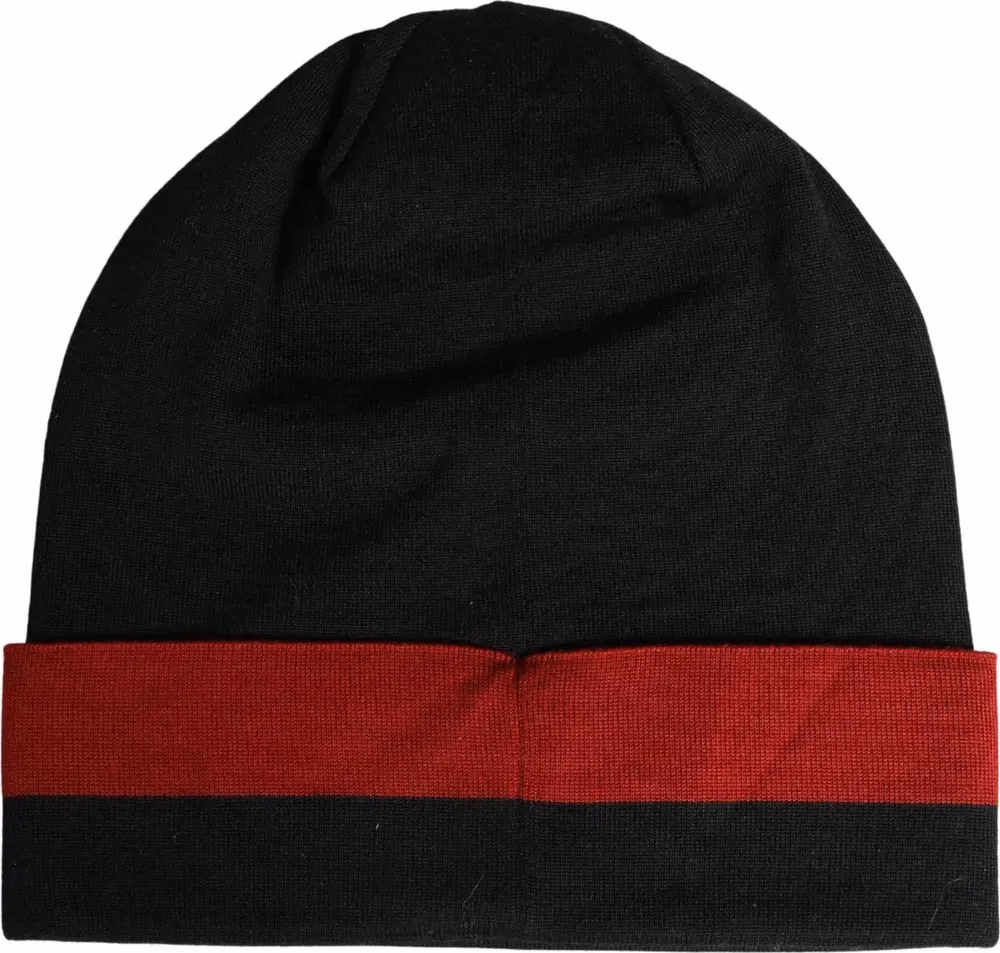 Dolce & Gabbana Black Cuffed "I'M THE ONLY PRINCE ROYAL" Beanie Hat