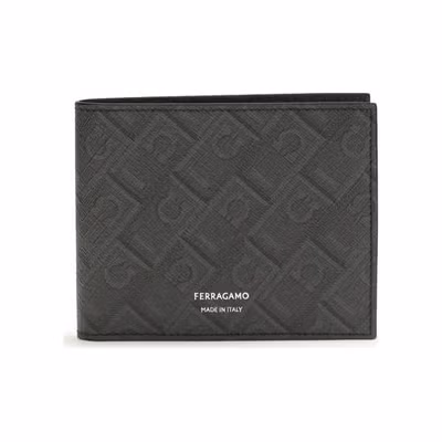 Black Calf Leather Bos Taurus Wallet