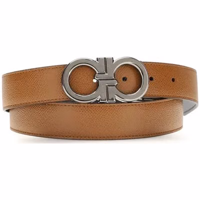 Brown Calf Leather Bos Taurus Regular Belt