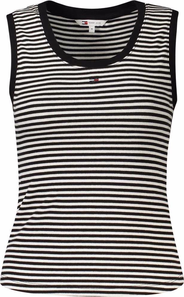 Tommy Hilfiger Black Cotton Women's Tank Top