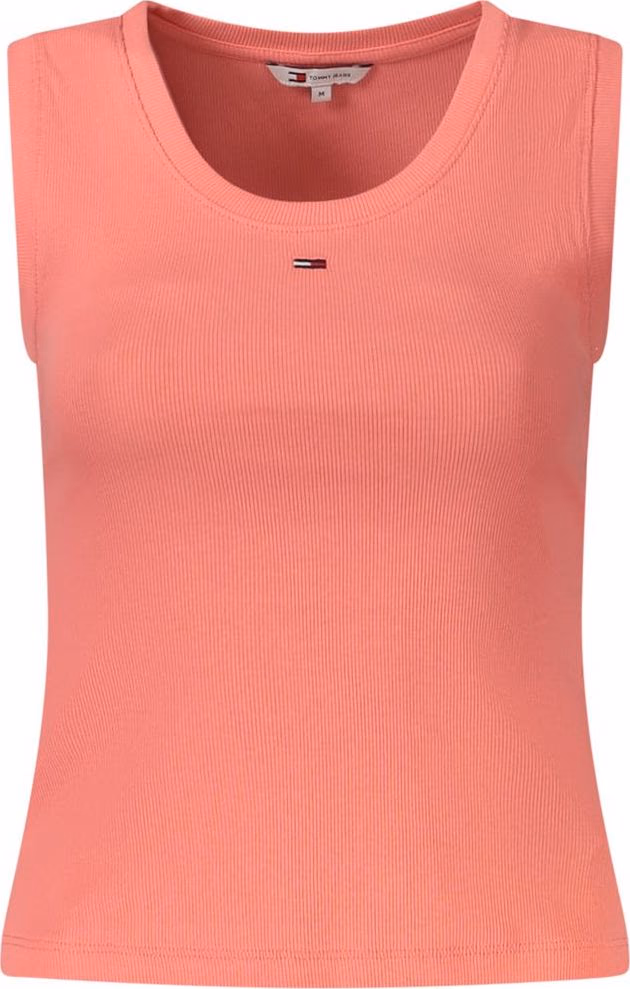 Tommy Hilfiger Pink Cotton Women's Tank Top
