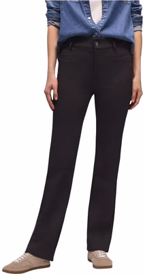 Black Polyamide Pants