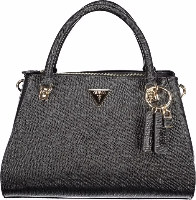 Guess Jeans Black Polyurethane Women Handbag