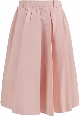 Multicolor Silk Long Skirt