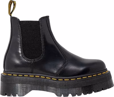 Black Leather Ankle Boots