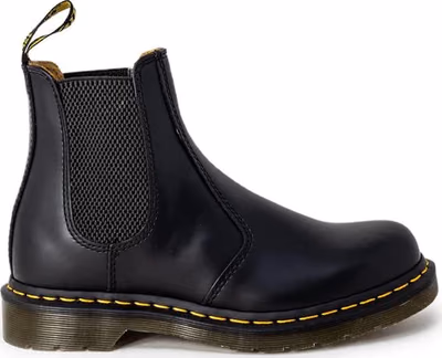 Black Leather Ankle Boots