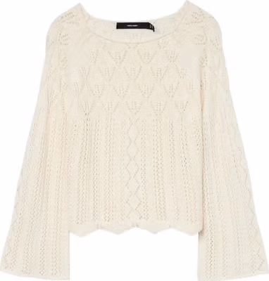 Beige Cotton Sweatshirt
