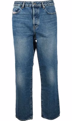 Blue Cotton Skinny Jeans