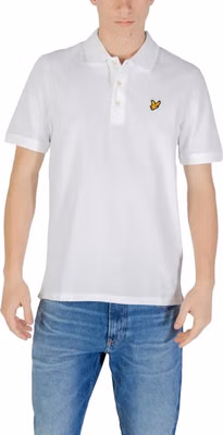 White Cotton Polo Shirt