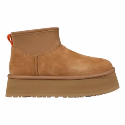 Beige Suede Leather Ankle Boots