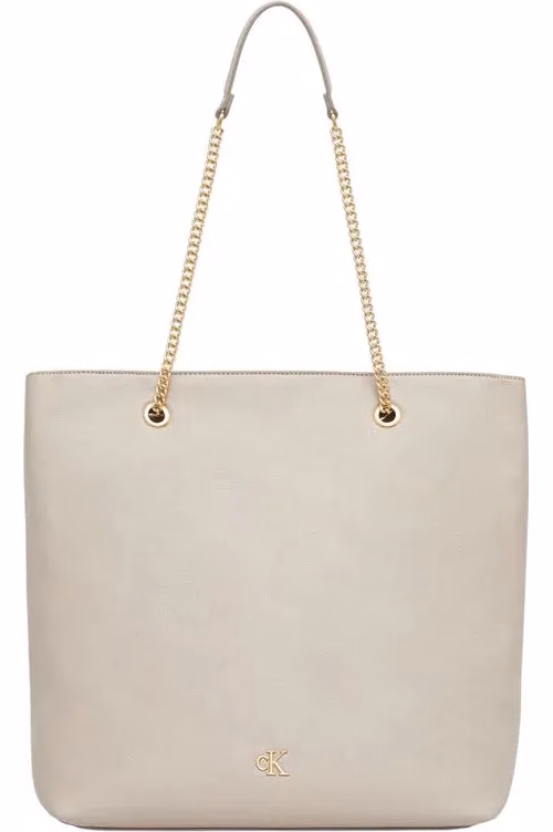 Calvin Klein Beige Polyethylene Handbag