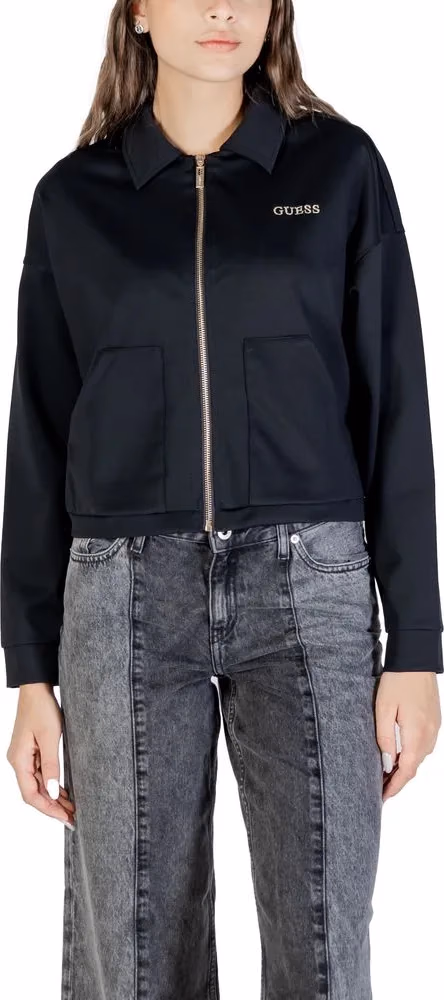 Guess Active Black Polyamide Sweatshirt