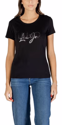Black Cotton T-Shirt