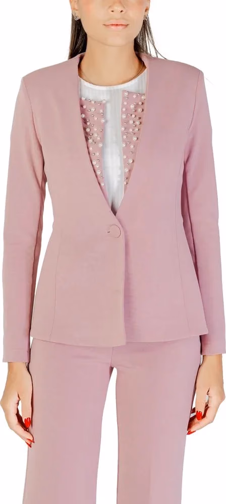 Rinascimento Multicolor Polyester Blazer