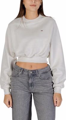 Cream Recycled Cotton Sweatshirt