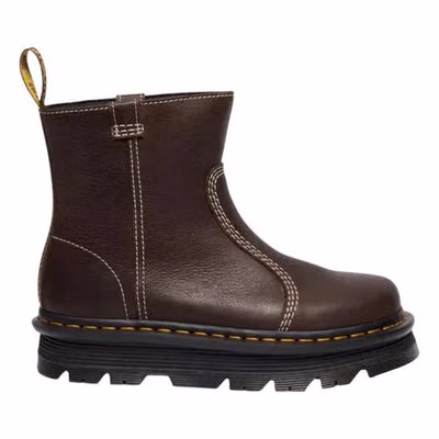 Brown Leather Ankle Boots