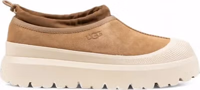 Beige Suede Leather Clogs