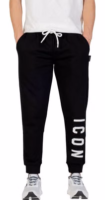 Black Cotton Joggers (Workout Pants)