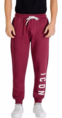 Bordeaux Cotton Joggers (Workout Pants)