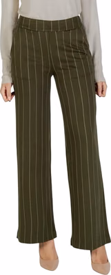 Bicolor Viscose Casual Pants