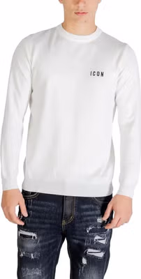 White Viscose Sweatshirt