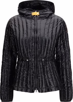 Black Nylon Full-Length Jacket