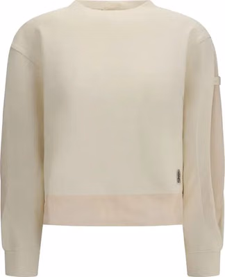 Beige Polyester Sweatshirt