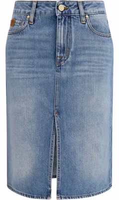 Blue Denim Skirt